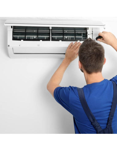 Filtro de Aire Acondicionado PATIKIL 120x60cm Plástico Negro