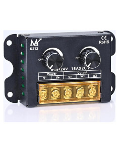 Regulador LED TOPAI Doble Perilla 5-24V 30A Control Independiente