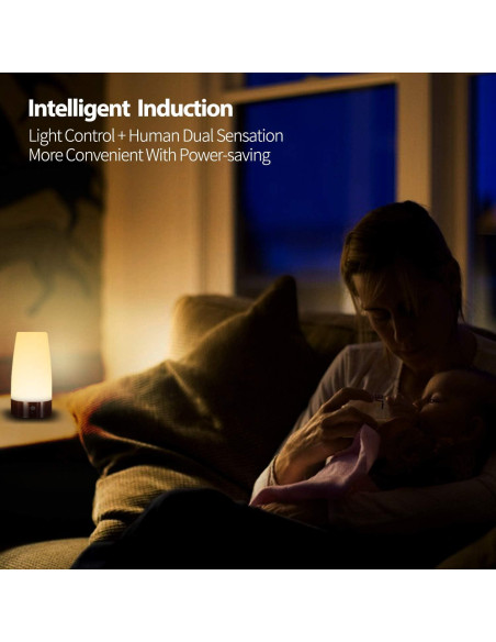 Luz Nocturna Betus con Sensor de Movimiento y Batería