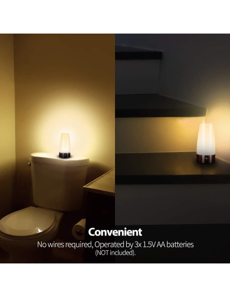 Luz Nocturna Betus con Sensor de Movimiento y Batería