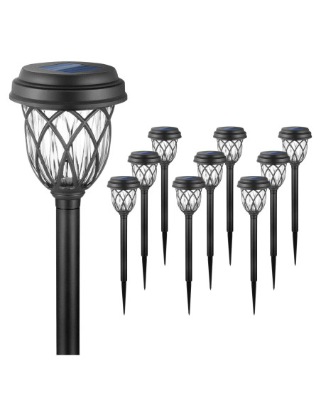 Luces Solares para Jardín EXCMARK - Paquete de 10 Unidades