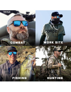 Gafas de sol TOROE unisex polarizadas TR90 con protección UV 2