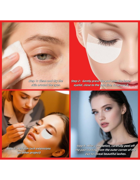 150 Piezas Escudos de Sombras de Ojos TIKIYOUN Sin Pelusa