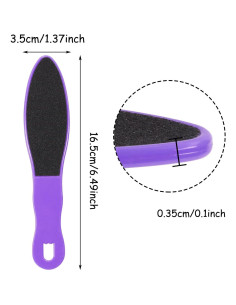 Juego de 3 limas para pies PPhtony removedor de callos 2