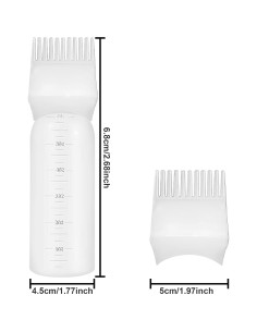4 Botellas Aplicadoras de Tinte para Cabello ONLYFU 177 ml 2