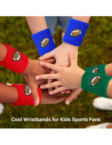 24 Pulseras Deportivas Zomiboo para Niños Multicolor 5x6 cm