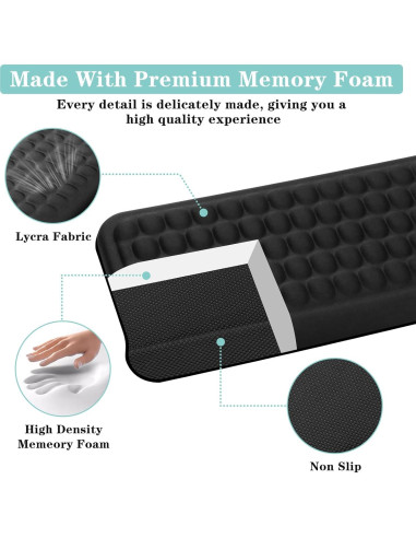 Almohadilla Ergonómica para Escritorio CFHYZAZNCL 30x10 cm