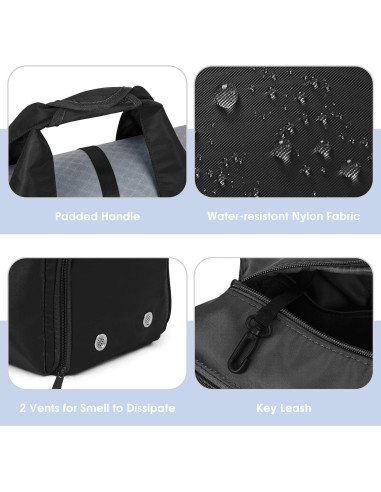 Bolsa de Gimnasio Yoga Sportsnew Negra 21L con Compartimentos