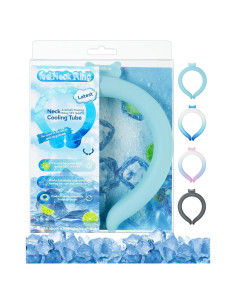 Enfriador de Cuello XINHOME Anillo de Hielo Reutilizable Azul