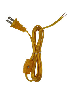 Cable de Lámpara Dorado 2.44m Creative Hobbies con Interruptor