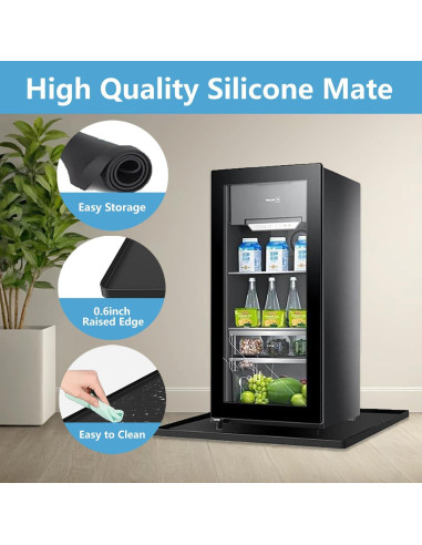 Alfombrilla de Silicona BOYUZHE 60x60 cm a Prueba de Fugas