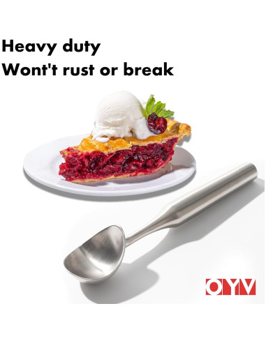Cucharón de Helado Acero Inoxidable OYV Ergonómico 21cm