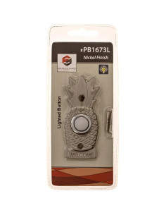 Botón de Timbre de Latón Iluminado Suministro de Protección 2