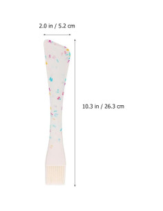 Espátula de Silicona 2 en 1 Cabilock - Raspador y Brocha 26.24 cm 2