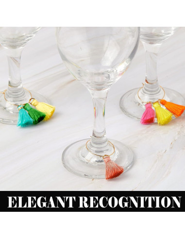 Kit de 88 Piezas de Charms para Copas de Vino Yingzhao