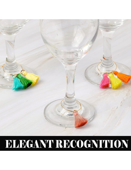 Kit de 88 Piezas de Charms para Copas de Vino Yingzhao