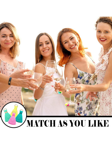 Kit de 88 Piezas de Charms para Copas de Vino Yingzhao