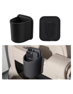LECART Soporte para Tazas de Puertas de Auto - Set de 2 Piezas