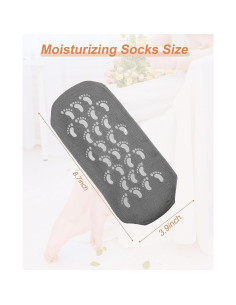 Calcetines Hidratantes DF para Pies Secos y Agrietados - 2 Pares 2