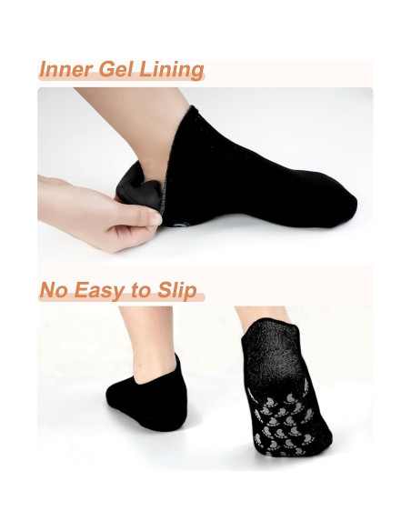 Calcetines Hidratantes DF para Pies Secos y Agrietados - 2 Pares