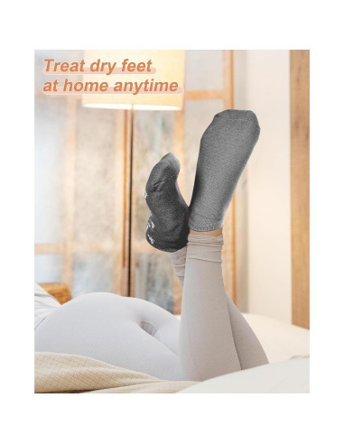 Calcetines Hidratantes DF para Pies Secos y Agrietados - 2 Pares