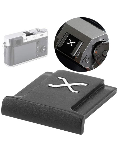 Cubierta de zapata de cámara VELATEMOR para Fuji X - Mate