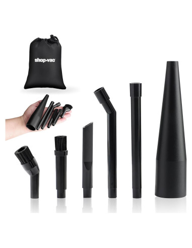 Kit de Boquillas de Limpieza Micro Shop-Vac 6 Piezas 3.18 cm