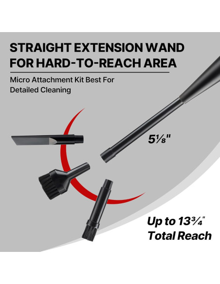 Kit de Boquillas de Limpieza Micro Shop-Vac 6 Piezas 3.18 cm