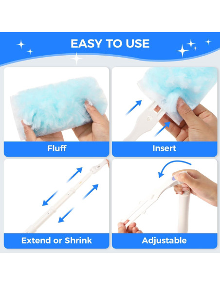 Recargas Plumero Desechables Wlich 8-Pack 20.1x8.9cm