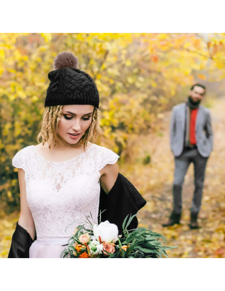 Bola de Pompón Fluffy Boao 10 cm con Botón Removible - 8 Colores