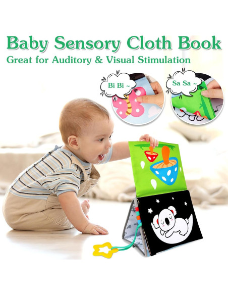 Espejo Boca Abajo Aboosam para Bebés 0-12 Meses - Juguete Sensorial