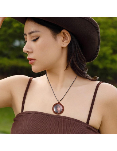 Bandejas de Pendientes de Madera Cheriswelry 24 Piezas DIY