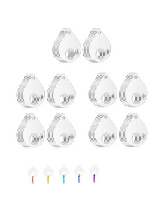 Organizador de Hilo de Bordado Acrílico Lveofielygi 50 Pcs