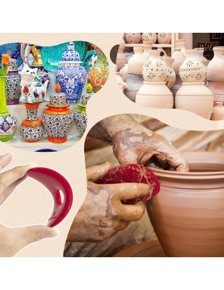 Espátulas de Cerámica DIYOOHOMY - Kit de 2 Herramientas de Silicona