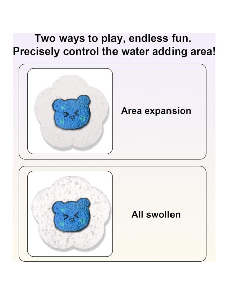 Kit de Pintura 3D Puffy BOXOB con 10 Esponjas y 3 Bolígrafos