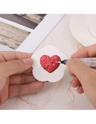 Kit de Pintura 3D Puffy BOXOB con 10 Esponjas y 3 Bolígrafos