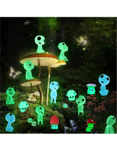 Kit de Accesorios de Jardín de Hadas Yufamily - 42 Piezas Brillantes 2