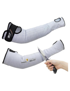 Mangas Resistentes a Cortes Dex Fit SSG913S Azul L 1 Par