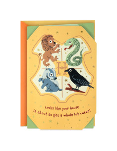 Tarjeta de Bebé Harry Potter Hallmark 12.7x18.3cm para Baby Shower