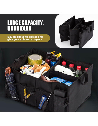 Bolsa de Almacenamiento para Maletero de Coche getfay 560x390x265mm