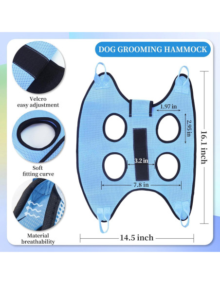 Hamaca de Acicalamiento PatiencET para Perros y Gatos XS