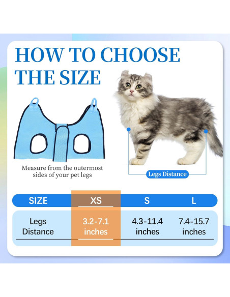 Hamaca de Acicalamiento PatiencET para Perros y Gatos XS