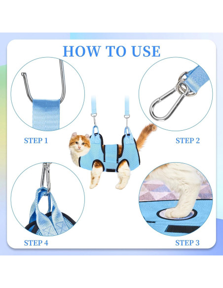 Hamaca de Acicalamiento PatiencET para Perros y Gatos XS