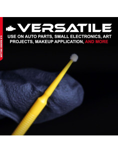 Cepillos Desechables ABN de Punta Fina - Paquete de 100 Unidades 2