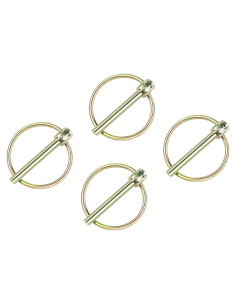 Pasadores de Seguridad Pesados Yuntop 4 Pcs Acero Inoxidable 4.5 mm x 36 mm