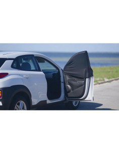 Paquete de 2 Sombrillas Bayan Front2 para Ventanas de Auto 2