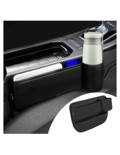 Organizador de Espacio entre Asientos PACLVIO con Soporte para Vaso