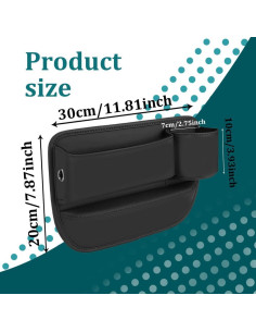 Organizador de Espacio entre Asientos PACLVIO con Soporte para Vaso 2