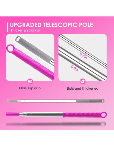 Kit de Limpieza ThinkLearn 14PCS con Polo Extensible 254cm