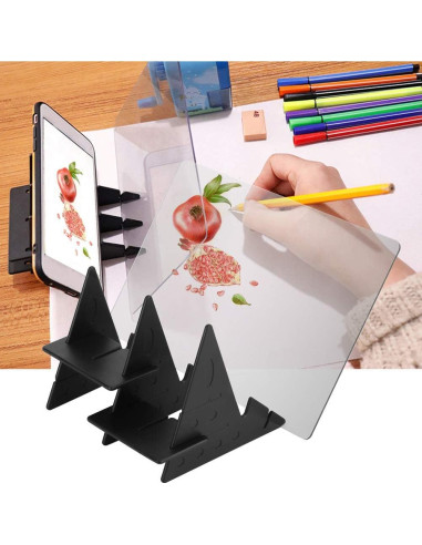 Tablero de Dibujo Acrílico YOUTHINK 20x13.5cm con Soportes